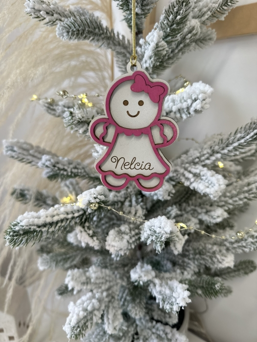 Bombka _Be a Bear_ Pierniczek_różowy